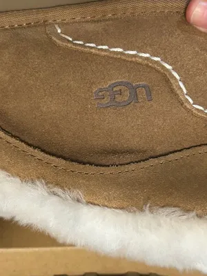 UGG Ansley Parc chestnut wool winter slippers loafers shoes women’s 7 new thumbnail 7