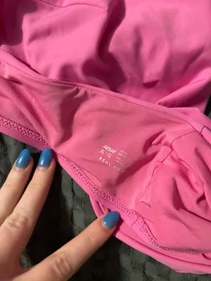 Aerie Hot Pink Bikini Top thumbnail 3
