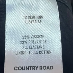 Country Road Women's Black Sleeveless Sweetheart Neck Corset Crop Tank Top Sz S thumbnail 5