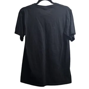 Port‎ & Company Black Skull Drip Graphic V Neck T Shirt Women's Size Small thumbnail 5