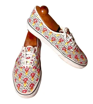 VANS x Kendra Dandy I Scream Ice Cream Polka Dot Sneakers Shoes Size 11 Women’s thumbnail 2