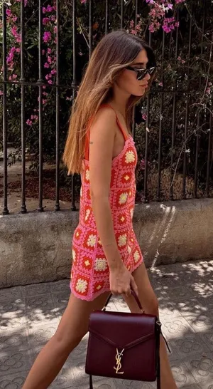 ZARA Crochet Dress thumbnail 4