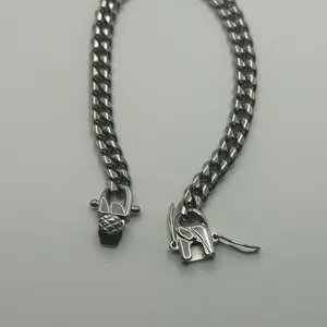 David Yurman 6mm Silver Cuban Link Bracelet 7 Inch Waterproof Hypoallergenic Solid Womens New thumbnail 5