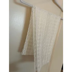 Off white lace infinity scarf one size thumbnail 2