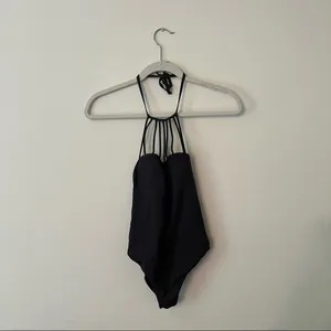 Billabong Sol Searcher Black Sands Strappy One Piece Swimsuit Small thumbnail 4