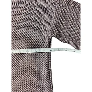 Ann Taylor Loft Women's Dark Tan Knitted Sweater thumbnail 4
