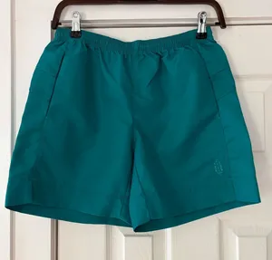 FP Movement Free People Teal Green Athletic Shorts Pink Logo XS‎ NEW thumbnail 1
