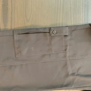 ZARA‎ Women Cargo Pants Black XL Wide Leg Utility Pocket High Waisted thumbnail 14