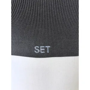 SET ACTIVE SCULPTFLEX One Shoulder Sports Bra Espresso Brown XL thumbnail 2