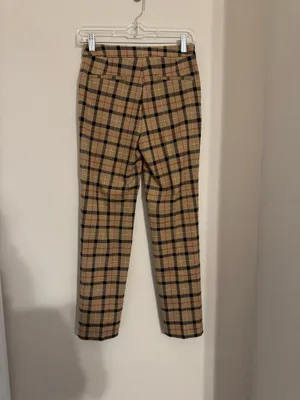 NWOT Mango Plaid Trousers thumbnail 7