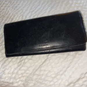 Coach Classic Black Leather Wallet thumbnail 14