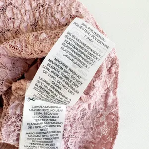 Edikted Womens Pink Girly Contrast Sheer Lace Coquette‎ Ruffle Cami Top Size XS thumbnail 5
