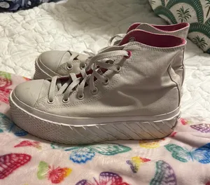 Converse Chuck All-Star Lift 2X Sneakers Taylor Pale Putty thumbnail 1