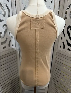 Size M Free people ribbed tank top thumbnail 3