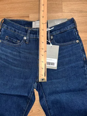 Everlane 23 Ankle Mid Rise Skinny Jeans Size 23 Dark Wash thumbnail 6