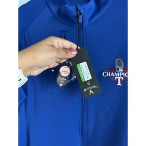 Antigua‎ Women MLB Texas Rangers 2023 World Series Generation Zip Jacket XL NEW thumbnail 6