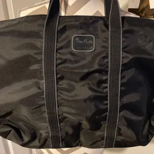 Vintage Pierre Cardin black canvas duffle bag thumbnail 2