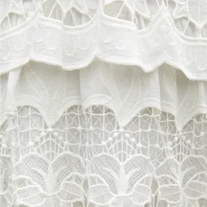 Farm Rio Off-White Richelieu Midi Dress NEW thumbnail 8