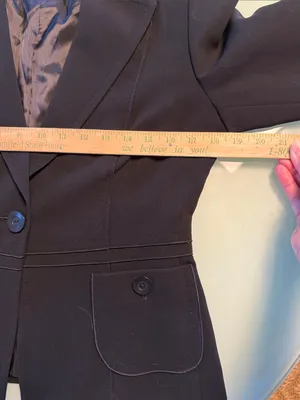 MaxMara Black Single-Button Tailored Blazer thumbnail 8