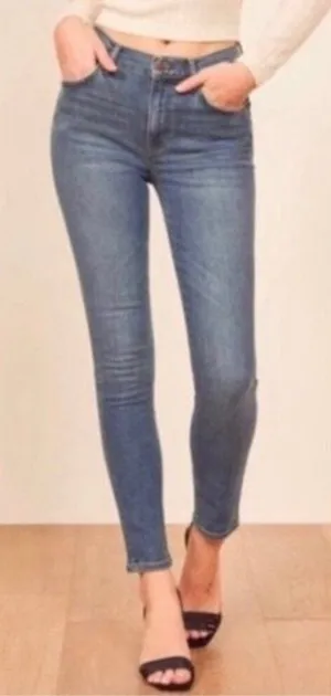Reformation High & Skinny Jeans Size 25 thumbnail 1
