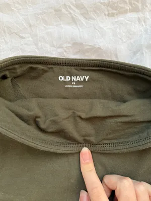 Old Navy green tube top thumbnail 2