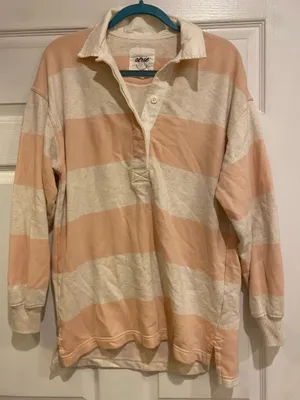 Aerie Rugby Striped Shirt thumbnail 1