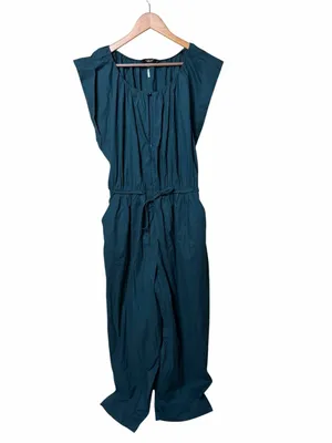 Rachel Comey Valencia Jumpsuit Size Large Teal Green thumbnail 2