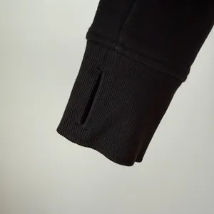 Lululemon Cotton Scuba Oversized Full Zip Hoodie Relaxed Sporty Chic Black M/L thumbnail 7