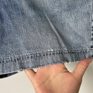 Riders By Lee Vintage Denim High-Rise Shorts 100% Cotton Blue Women's Size 10 thumbnail 5