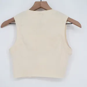 Full Tilt Street Race Legends Graphic Ribbed Crop Tank Top Cream Small thumbnail 3