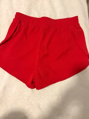 Shein Red Shorts thumbnail 2