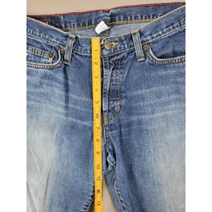 Vintage Abercrombie & Fitch Jeans Size 6S Flare Low‎ Rise Bootcut USA 90s Y2K thumbnail 11