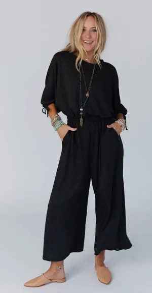 Jumpsuit ThreeBird Nest Black Size L thumbnail 1