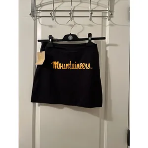 University Of West Virginia Mountaineers Women's Sweatshirt Skirt Size S Black thumbnail 7