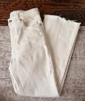 Mango White Jeans thumbnail 1