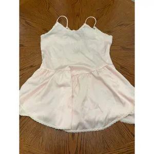 Victoria's Secret Babydoll Nightgown Womens Small Pink Lace Gold Label Vintage thumbnail 5
