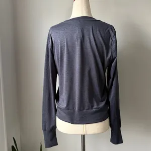 Vuori Lightweight Crewneck Sweatshirt in Charcoal thumbnail 3