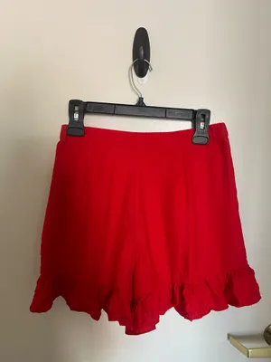 Altar'd State Red Wrap Skirt thumbnail 2