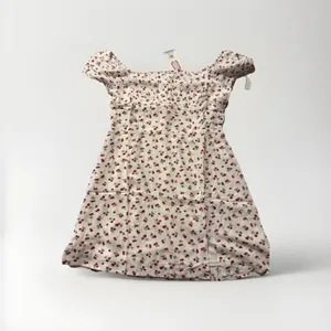 Aeropostale Mini Dress Women L Cherry Print Peasant Top Spring Fashion thumbnail 4