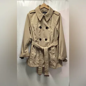 Worthington Vintage Classic camel tan pea coat. Size XL thumbnail 7