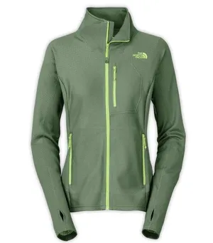 THE NORTH FACE SPRUCE GREEN FUSEFORM DOLOMITI FULL ZIP JACKET woman’s sz Large thumbnail 1