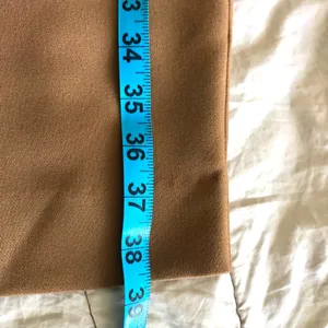 Abercrombie & Fitch Straight Leg Pants in Camel Tan thumbnail 10