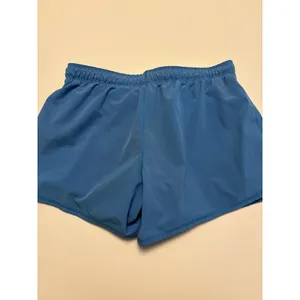 Nike Running Shorts Women Medium Blue Dri-FIT Just Do It Waistband 3 Inch Inseam thumbnail 4