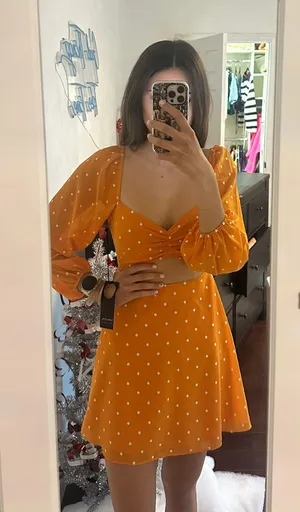 Orange Dress thumbnail 1