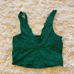 Aerie Green Lace Women's Top thumbnail 2