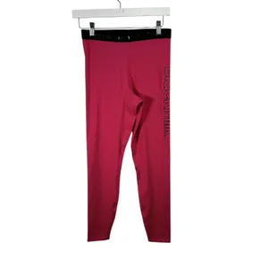Black Milk Hot Pink High Waisted Leggings Active Gym Workout‎ Womens Medium thumbnail 2