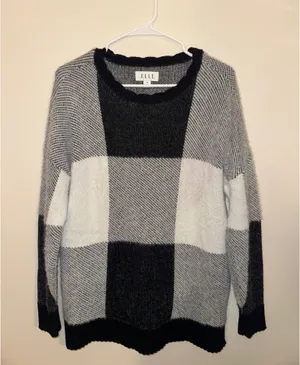 Ellie Checkered Sweater thumbnail 1