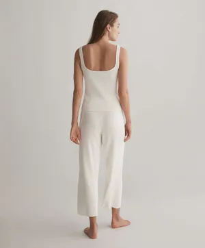 Oysho knitted high waist Cream pants thumbnail 5