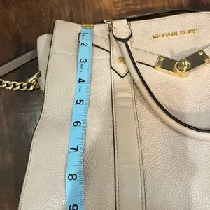 Michael Kors Nouveau Hamilton Pebbled leather bag thumbnail 13