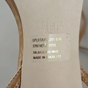 New Steve Madden Tan Block Heel Sandals thumbnail 5